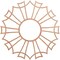 Ekena Millwork Augustus Wood Fretwork Pierced Ceiling Medallion, Cherry, 34"OD x 12"ID x 1/4"T CMWP34X34X0250AUCH - alternate 1